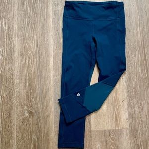 Lululemon Pace Rival Mid-Rise Crop 22’